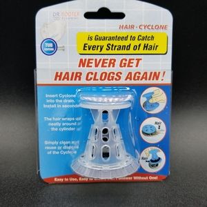 Dr. Rooter HAIR CYCLONE Drain Hair & Clogs STOPPER for Shower & Bath Tub Drains
